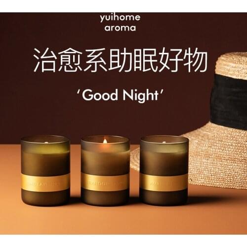 Fragrance Life Aromatherapy Candle Smoke-Free Soothing and Sleeping Aid Bedroom Incense Home Indoor Lasting Diffuse