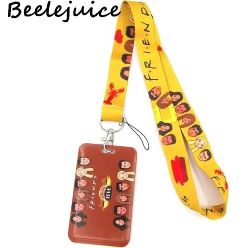Friends Tv show Credit Card ID Holder Bag Student Women Travel Bank Bus Business Card Cover Badge Accessories Gifts Decorations