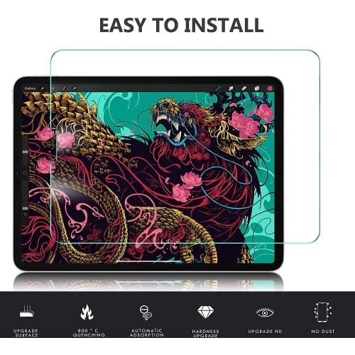 For Apple IPad Air 4 2020 10.9 Inch A1458 A1459 A1460 - Tablet Screen Protector Scratch Proof Tempered Glass Protective Film