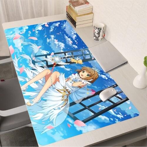 Cardcaptor Sakura Mouse Pad Anime Variety Sakura alfombrilla xxl Computer Gaming Accessories Varmilo Keyboard PC Gamer Mousepad