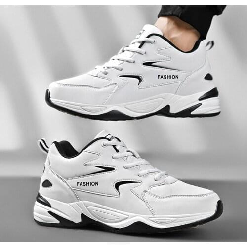 High Quality Men Basket Shoes Waterproof PU Running Shoes Fashion Outdoor Walking Shoes Trendy Style Leisure Sport Trainers 47