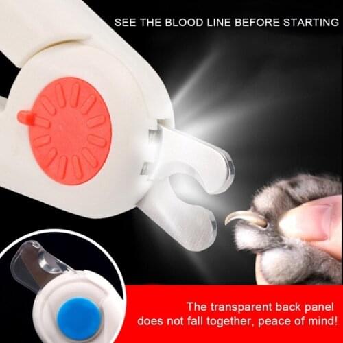 Pet Cat Dog Nail Clipper Nail Clipper Cutting Machine Beauty Scissors LED Lighting Puppy Kitten Grooming Claw Nails Trimmer #1