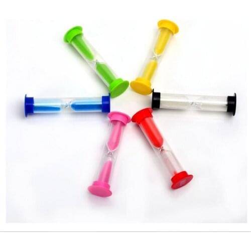 Hot Sell 2019 Plastic Glass Hourglass Timer Set 30s 1min 2min 3min 5min 10min Children Learning Time Supply Hourglass Ornaments