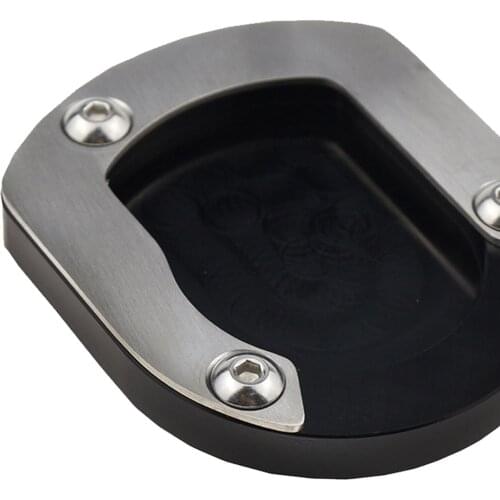 Kickstand Pad Foot Side Stand Enlarger for Yamaha XT660Z Tenere 2008 2010