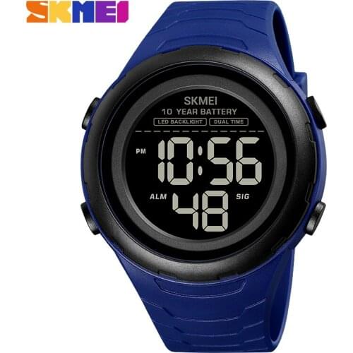 Skmei Mens Watch 50M Waterproof Sport Wrist Watch Digital Stopwatches For Men LED Military Watches Male Relogio Masculino