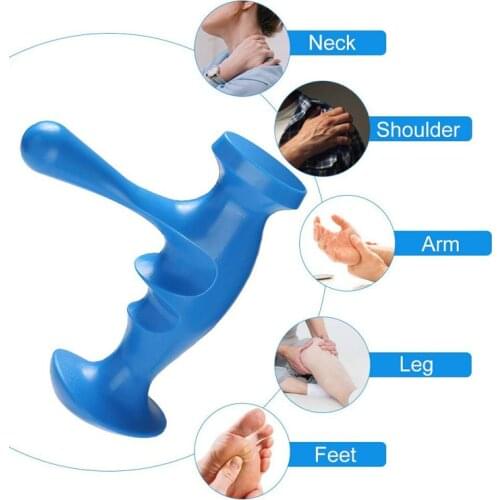 T-shaped Point Massager Reflexology Acupuncture Stick Pain Relief Press Trigger Point Massager Foot Body Deep Tissue Relaxtion