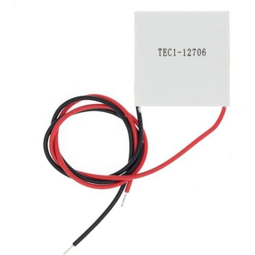 1PCS TEC1-12706 12706 TEC Thermoelectric Cooler Peltier 40*40MM 12V New of semiconductor refrigeration