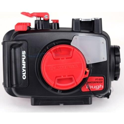 TG-6 Sports Camera TG6 Waterproof Case PT-059 Diving Shell Diving Cover Set