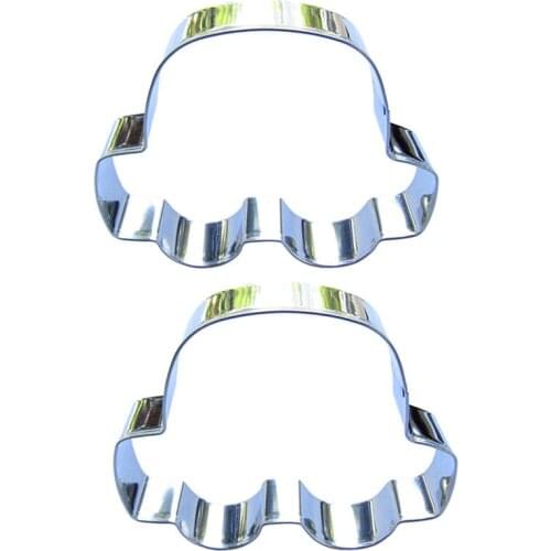 UFO Sedan shape 2 piece biscuit cutting molds, baking tools, cake decorating soft candy tools