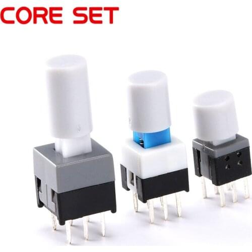1000pcs/lot Switch Cap Hat For 5.8*5.8MM 7*7MM 8*8MM 8.5*8.5MM Tactile Push Button Switch Lid Cover Micro switch button