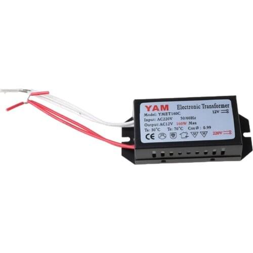 160W 220V Halogen Light LED Driver Power Supply Converter Electronic Transformer