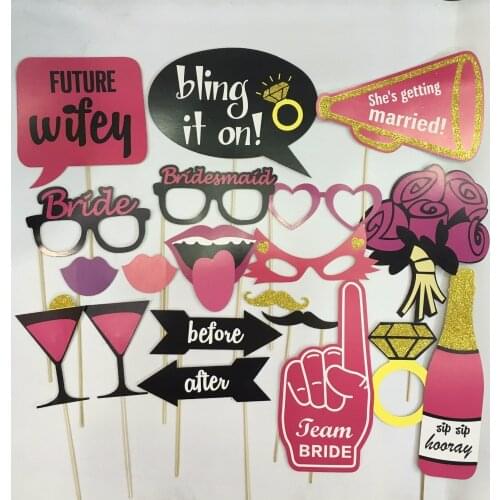 20pcs Fun Wedding Bridal Shower Wedding Decorations