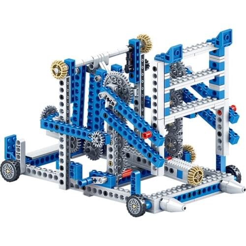 3 In 1/4 And 1 Science And Technic Seriese Educational Building Blocks Toys For Kids Diy Gift Engineering Gear Set Small Bricks