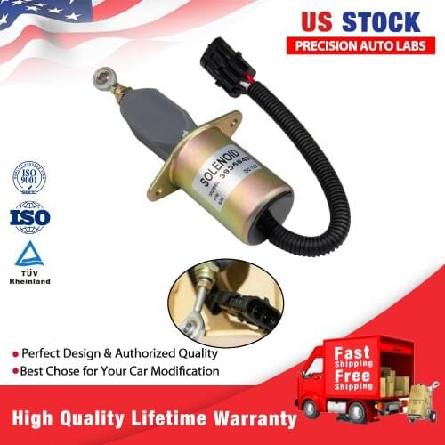 3935649 Solenoid Valve Fuel Shut Off For Ford 5.9L 8.3L Cummins Diesel Engine US