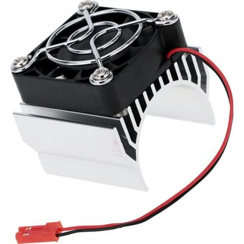 4.8-6V Cooling Fan Motor Heat Sink for 1/10 Scale Electric RC Buggy Kit
