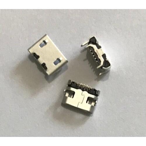 500pcs Micro mini USB jack Connector for Lenovo IdeaTab A2109A A2109 A charging socket port charger connector
