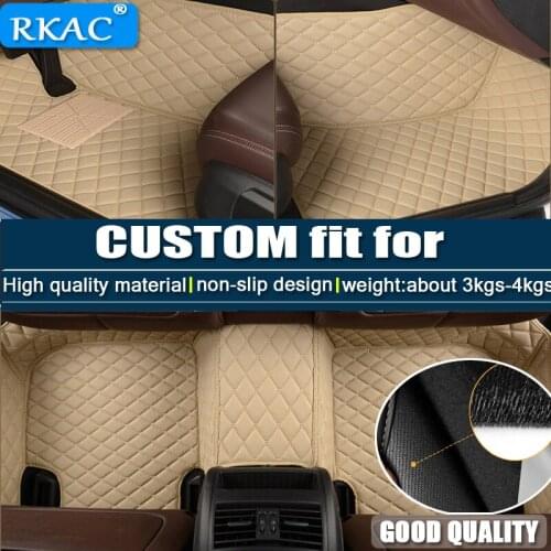 RKAC ustom car floor mats for Lexus All Models ES IS-C IS LS RX NX GS CT GX LX570 RX350 LX RC RX300 LX470 auto styling