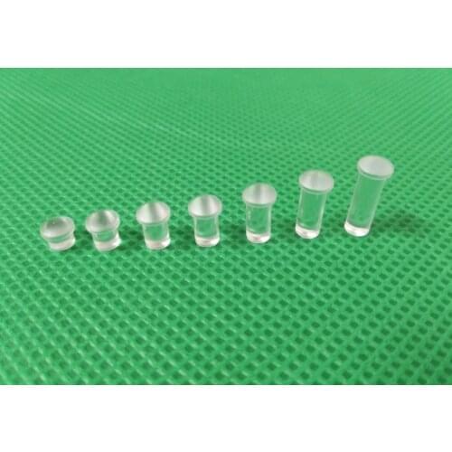 Free shipping 100PC 4MM Clear color Round LIGHT PIPE PNL MNT 6MM-8.9MM LONG FOR 4MM Led Diode LED Tube Lampshade Replace PLP5-2
