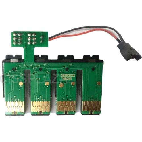 CISSPLAZA 5X 252XL T2521 combo ciss chip compatible For EPSON WF-3620 WF-3640 WF-7610 WF-7620 WF-7710 WF-7720 WF-7210 printer