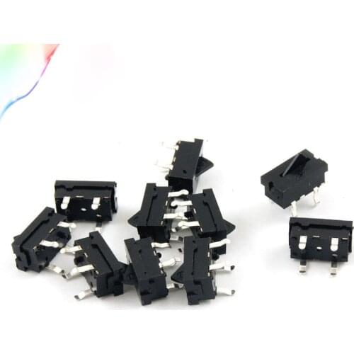 DC 5V 0.1-1mA SPST NO Momentary Mini VCD DVD Assist Switch (Bag of 10)
