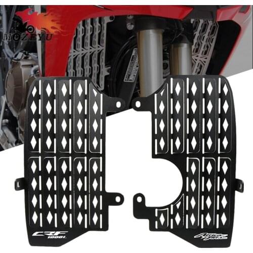FOR HONDA CRF1000L Africa Twin/ADV Sport 2016-2019 2018 2017 CNC Aluminum Alloy Motorcycle Radiator Grille Guard Cover Protector