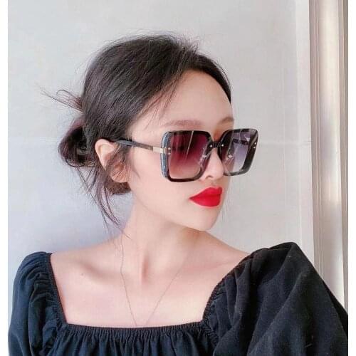 Eoome Design Sun Glasses For Women Fashion 2021 Square Shape Acetate High Quality Oversize With Case 24' shipping oculos de sol