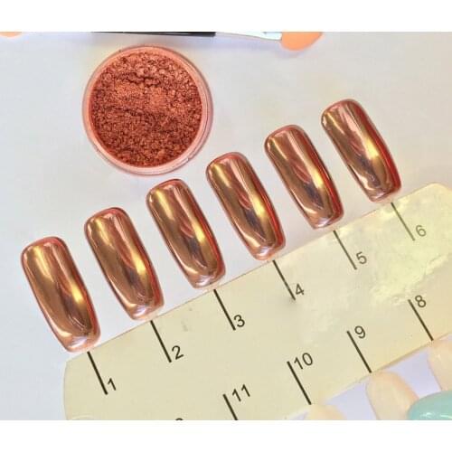 Nail Glitter Mirror Powder Chrome Dust Nail Art Pigment Manicure Gel Polish DIY 2g Ultrafine Powder Dust Chrome Pigment