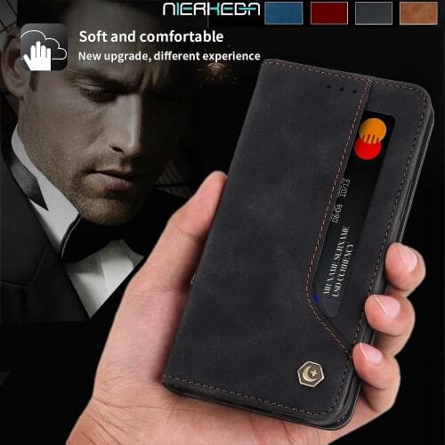 Leather Case for Samsung S21 FE S20 S10 Plus A22 A82 A52 A72 A12 A32 A31 A41 A51 A71 A41 A21S A02 M51 M31s A30 A20 A10 A50 A70 S