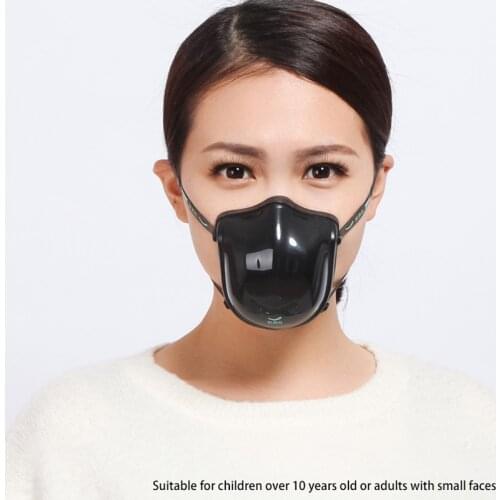 Youpin Q5 Pro Electric Mask Mouth Air Filter Face Masks Anti-haze Freash Air With Fan Filter For Women Children 5V USB Charger