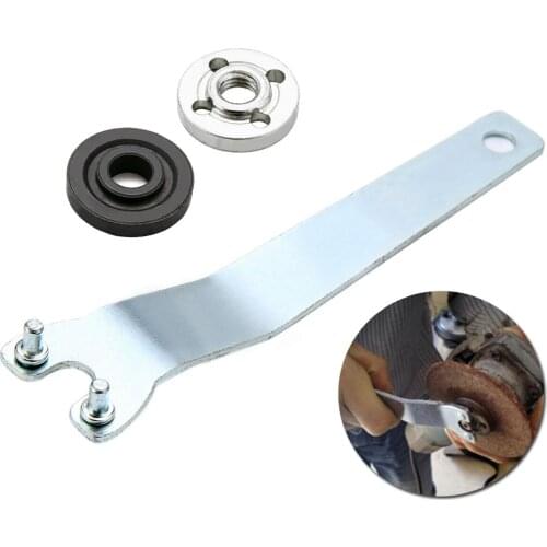 Multi-function Angle Grinder Flange Spanner Wrench Kit For Grinders Accessories Metal Nuts Repair Tool For Hubs Replacing Discs