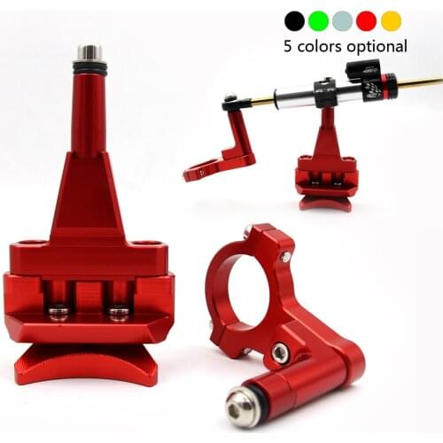 For kawasaki ninja 400 2019 ninja400 motorbike Motorcycle Adjustable Steering Stabilize bike Steer Damper Mounting Bracket Kit