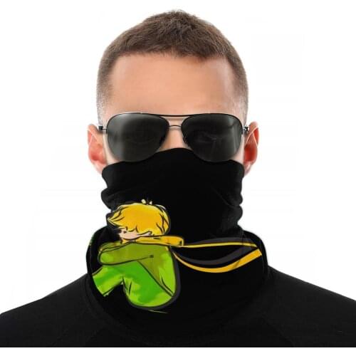 The Little Prince Scarf Neck Face Mask Unisex Fashion Tube Mask Seamless Bandanas Windproof Headband Biking Camping