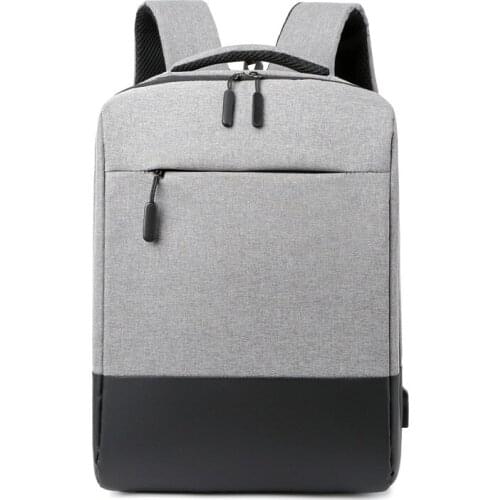 Super Light Oxford USB Charging laptop Men Backpack Waterproof Travel Backpack for Men Computer Business school Backpack Men Bag