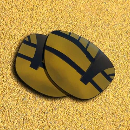 Bronze Gold Mirrored Polarized Replacement Lenses for Frogskins Sunglasses Frame 100% UVA & UVB