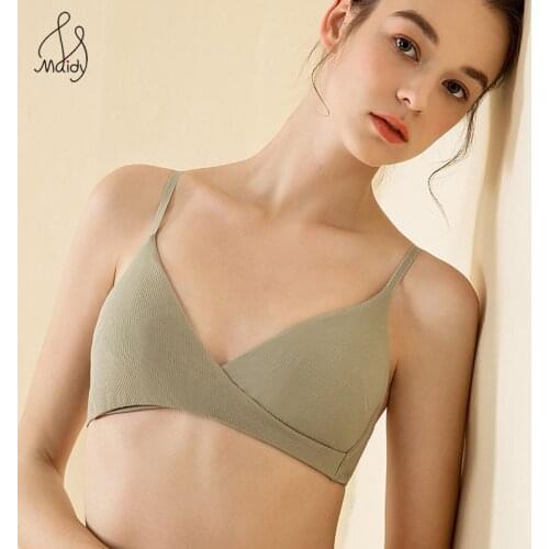 Maidy 2 Style New Arrival Sexy Bralette Wire Free For Women Bra Triangle Cup Underwear Female Lingerie Plus Size 30-38-A-B-C