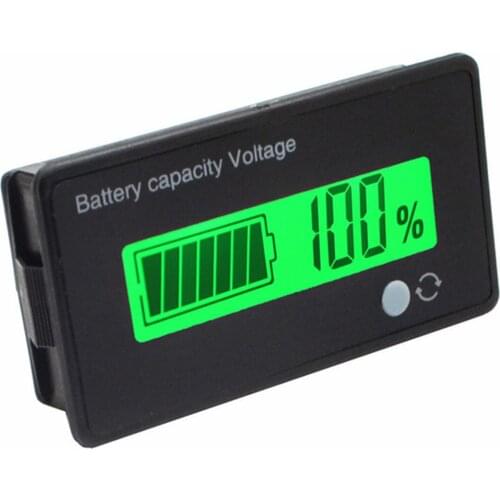 12V24V48V60V72V84V Lead-acid Lithium Battery Universal Power Indicator Power Module Power Display Meter Voltage Battery Testers