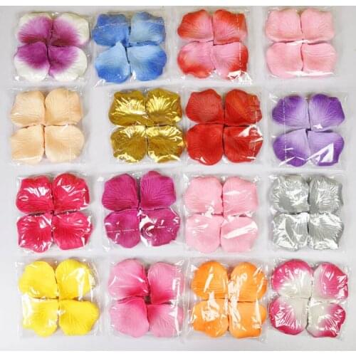 2000 pcs/lot) 2015 Fashion wholesale wedding supplies wedding simulation rose petals