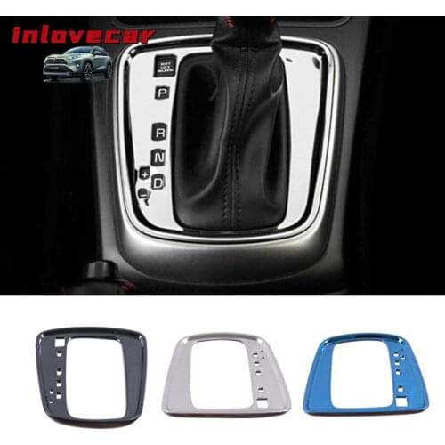 2017 2018 for Kia Rio 4 X-Line Gears frame cover interior panel circle decorative Stainless car-styling Mouldings Accessories
