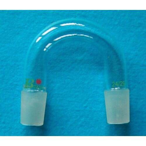 24/29,U Shape Glass Connecting Adapter,Distilliing Adapter With Both Outer Joint