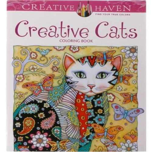 24 Pages Creative Coloring Book Kill Time Painting Drawing Book For Children P82A