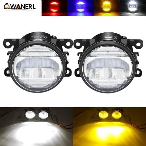 2in1 Car LED Fog Light + Daytime Running Light H11 12V For Nissan Frontier Xterra Pathfinder Note Navara Interstar Pixo Sentra