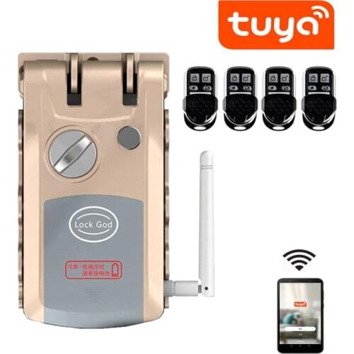 Wireless Bluetooth Remote Control Smart Electric Motor Lock Invisible Installation For Home Office Indoor Used