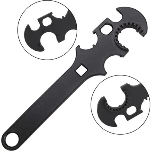 AR15/M4 Barrel Nut Wrench Gunsmith Armorers Castle Nut Wrench Handguard Stock Barrel Remove Gun Tools Rifle Hunting Accessories