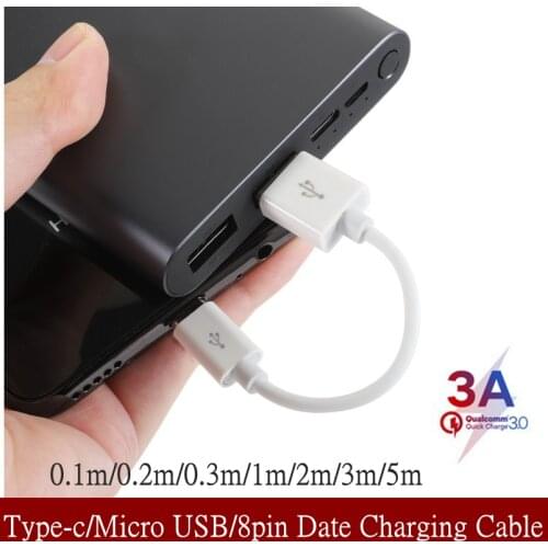 15cm Short 90 Degree USB Type C Charging Cable L Shape USB-C Phone Charger Cabel For Samsung A3 A5 A7 2017 Huawei P20 Pro