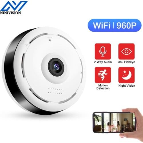 360 Degree Panoramic WIFI IP Camera 960P Indoor Home CCTV Wireless Panoramic Camera Fisheye Security Surveillance Camera P2P