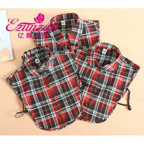 Half Big Lapel Lace Fake Collar Shirt Ruffle Cuff Fake Fals Fake Collar Stripe Turtleneck Faux False Blouse Top Collar Black Whi