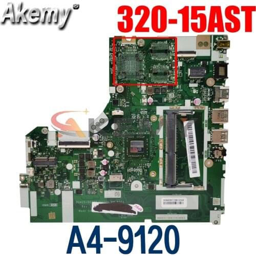 Laptop motherboard For LENOVO 320-15AST DG425/DG525/DG725 NM-B321 A4-9120 Laptop motherboard Mainboard