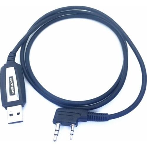Original Baofeng USB programming cable for BF888S 666S 777S UV5R UV6R UV82 GT-3 etc walkie talkie with CD driver