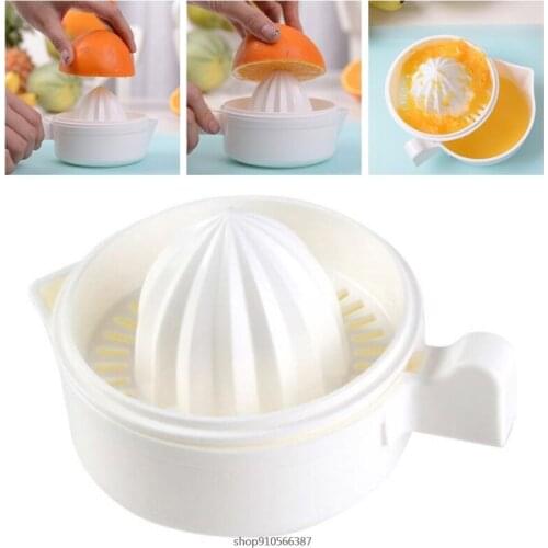 Portable Lemon Squeezer Manual Juicer Bowl Citrus Hand Press Juicer Manual Lemon Juice Maker Lime Juice Making Tool Wholesales