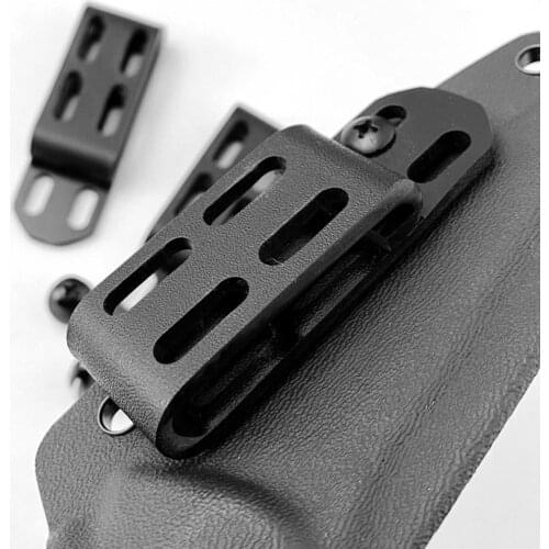 1pcs 73mm *25mm 1.5” Belt Holster Sheath Kydex Clip Belt Platform For Mod-U-Lok Loop F9X0